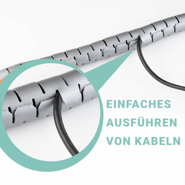 Kabelschlauch - Ø32mm     für ca. 5-10 Kabel